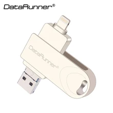 DataRunner OTG USB флеш-накопитель для iOS/Android/PC 3 в 1 микро Usb флешка 3,0 128 Гб 64 ГБ 32 ГБ 16 ГБ флэш-диск флешка