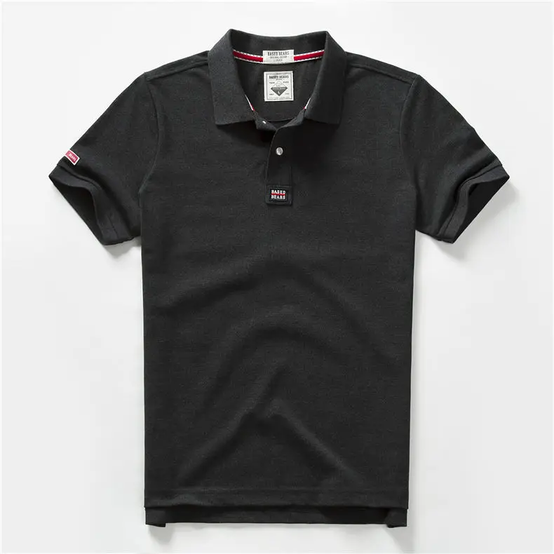 Summer Polo Shirt Men Cotton 2019 New Short Fashion European Style Men Polo Shirts Male Breathable High Quality Brand Clothing 03
