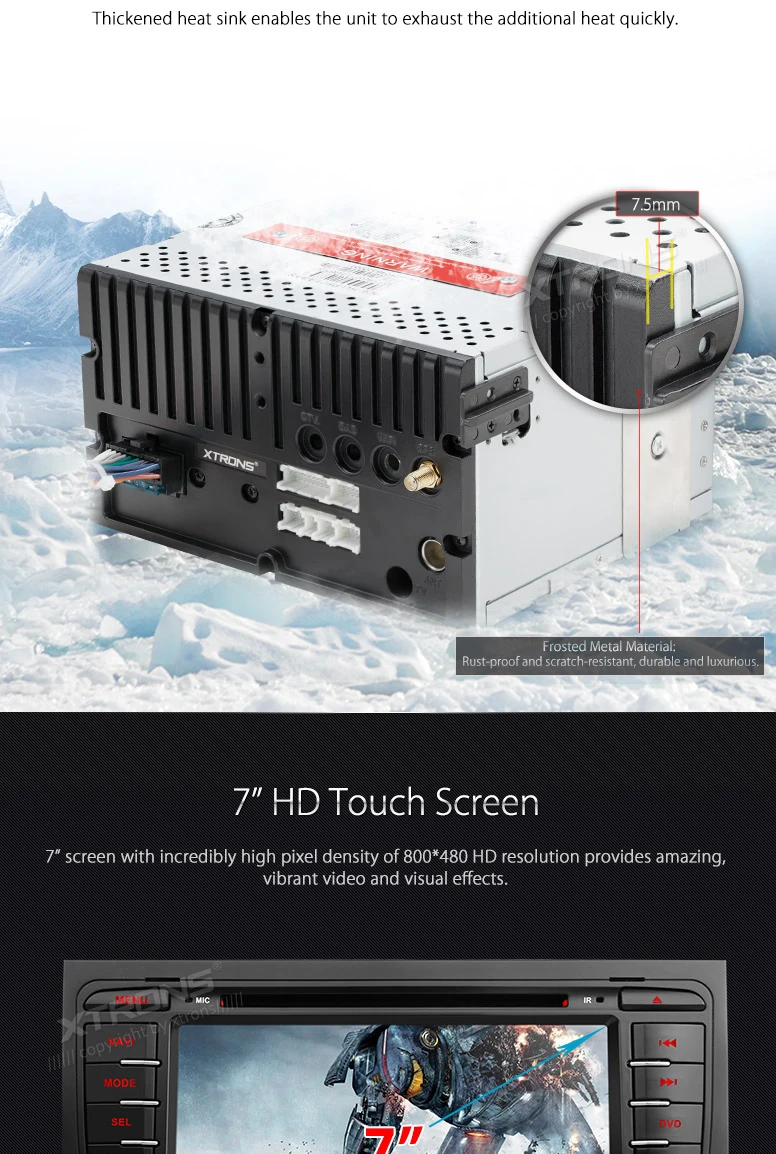 Sale 7" Touch Screen Special Car DVD for Seat Exeo 2008-2013 with Original UI/Appearance Design & Android Mirror Link Support 10