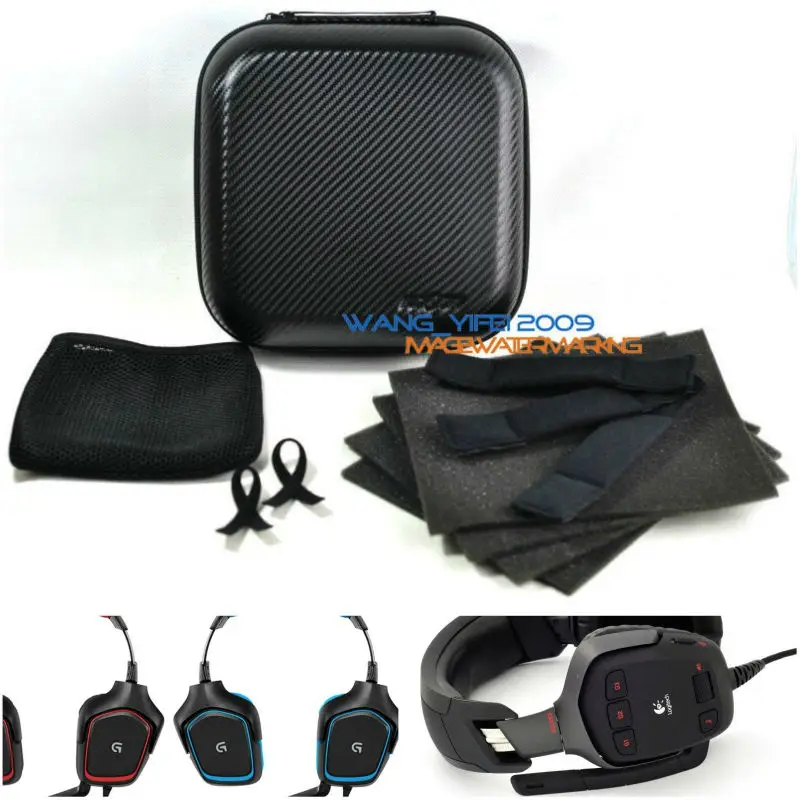 

New Hard Storage Case Carry Bag Box For Logitech G35 G930 G430 F450 G910 F540 G230 G933 G633 G130 Gaming Headphones Headset