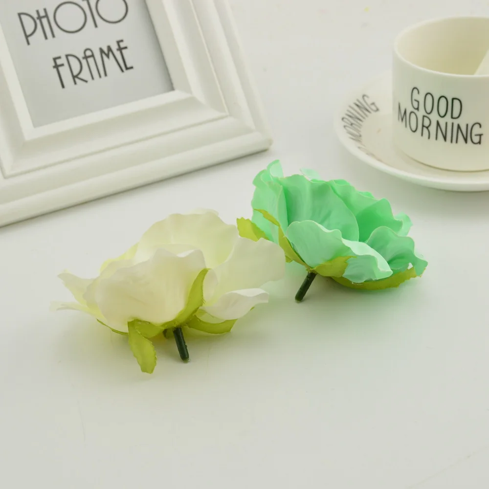 8cm cheap Artificial flowers for Party wedding garden decoration diy Bridesmaids wreaths fake flower bouquet silk rose heads 8cm cheap Artificial flowers for Party wedding garden decoration diy Bridesmaids wreaths fake flower bouquet silk rose heads