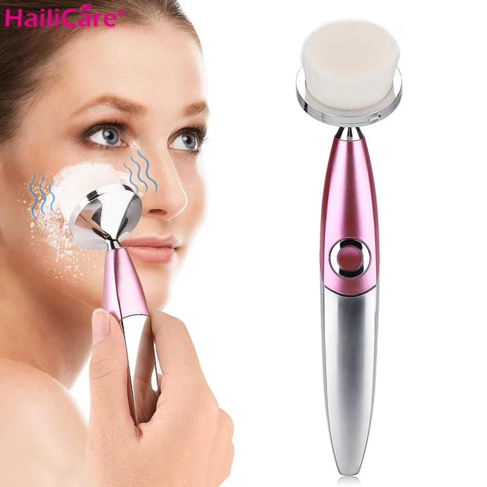 3D Electric Face Cleaning Brush Ultrasonic Vibration Deep Pore Cleaner
