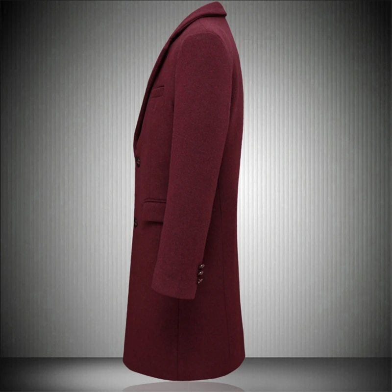 4XL мужские пальто и куртки зимняя длинная куртка для мужчин деловая Повседневная
