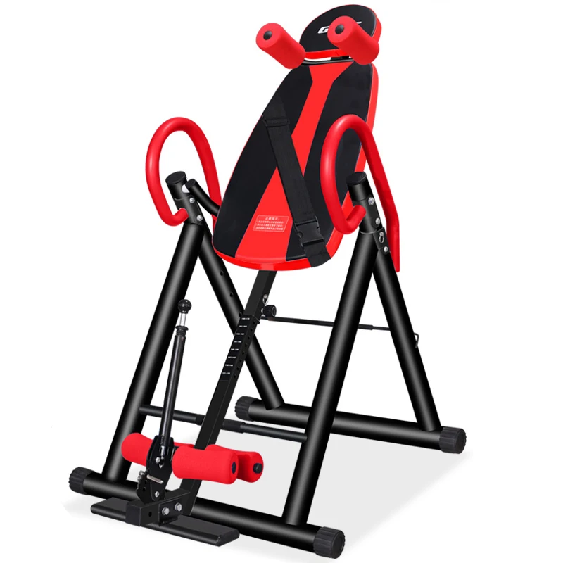

Foldable Household Inverted Machine Adjustable Height Upside Down Device Inversion Therapy Table Home Fitness Equipment