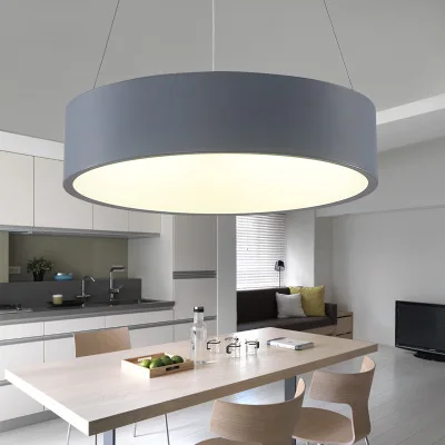 Minimalistischen Hängen Runde Lampe Moderne Kreis Led Pendelleuchte ... Minimalistischen Hängen Runde Lampe Moderne Kreis Led Pendelleuchte ...