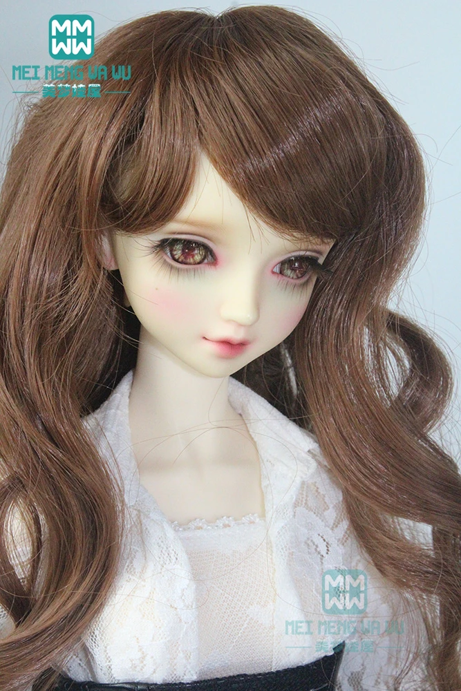 1 pcs 9-10” Silicon Wig Cap for MSD 1/3  Bjd Doll Head Protection Cover