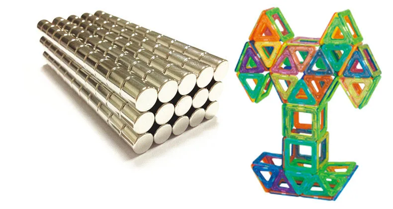 100-298 шт блоков Магнитный конструктор Construction Set модель и строительство игрушки Пластик магнитных блоков развивающие игрушки для детей