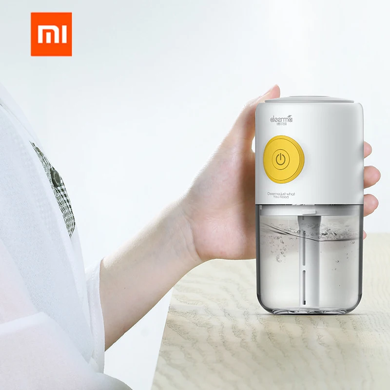 

Original xiaomi Mijia deerma Mini USB Air Humidifier quiet Air Purifying Colorful lights can adding aromatherapy for car home