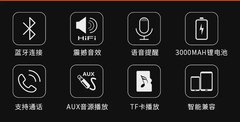 Queenview HIFI беспроводной Bluetooth динамик большой мощности 12 Вт портативный сабвуфер стерео Саундбар TF FM Колонка s для ПК телефонов