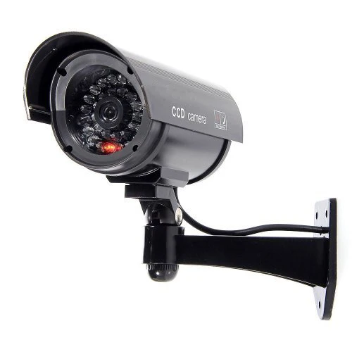 5 Packs Simulated Surveillance Cameras - Wireless IP Security fake Dummy IR LED cameras - Night/Day Vision Look, Weatherproof