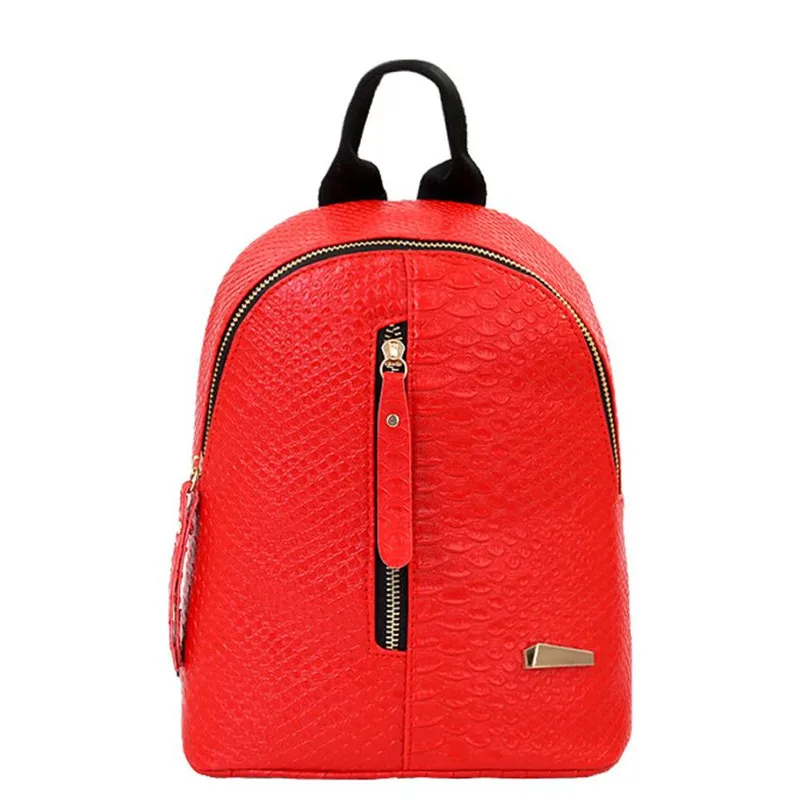 

PU Leather Zipper Backpack Women Leather Lattice Backpacks Schoolbags Travel Shoulder Bag Female Backpack Drop Shipping#H15