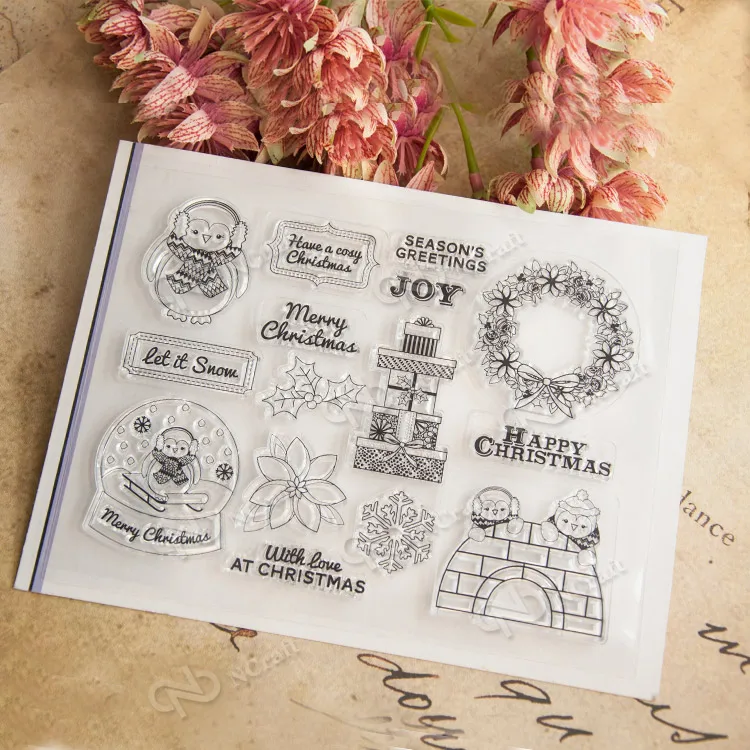 

NCraft Clear Stamps N1187 Scrapbook Paper Craft Clear stamp scrapbooking