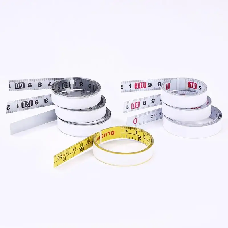 

1M Stainless Steel Miter Track Tape Measure Metric Ruler Miter Saw Scale For T-track Router Table Saw Band Saw Woodworking Tool