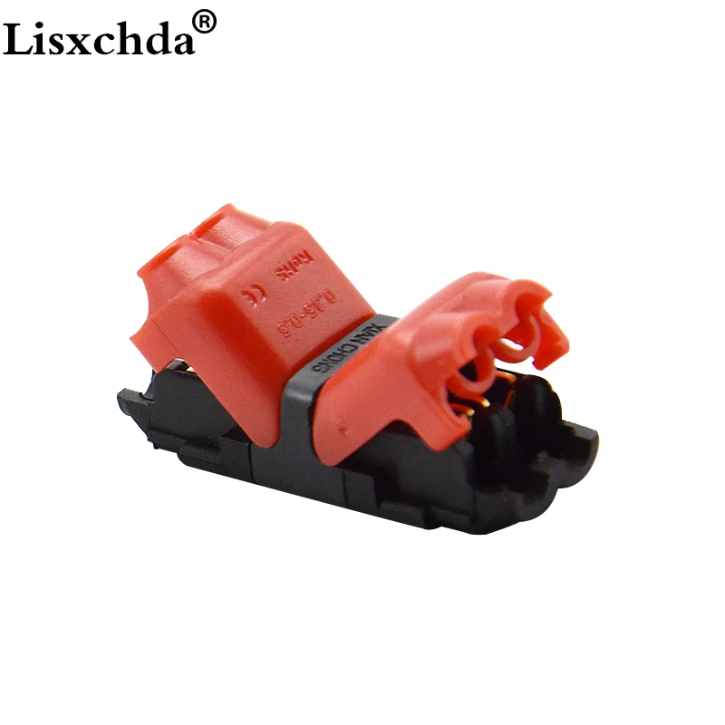 Buy 10PCS 2p Spring Connector wire with no welding no