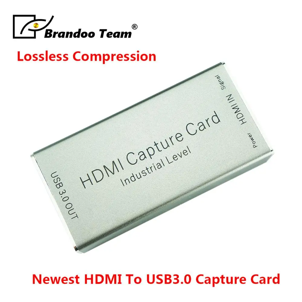 

New upgrade 1080P Capture card HDMI to USB 3.0 Lossless Compression Video Audio Capture Device For live streaming