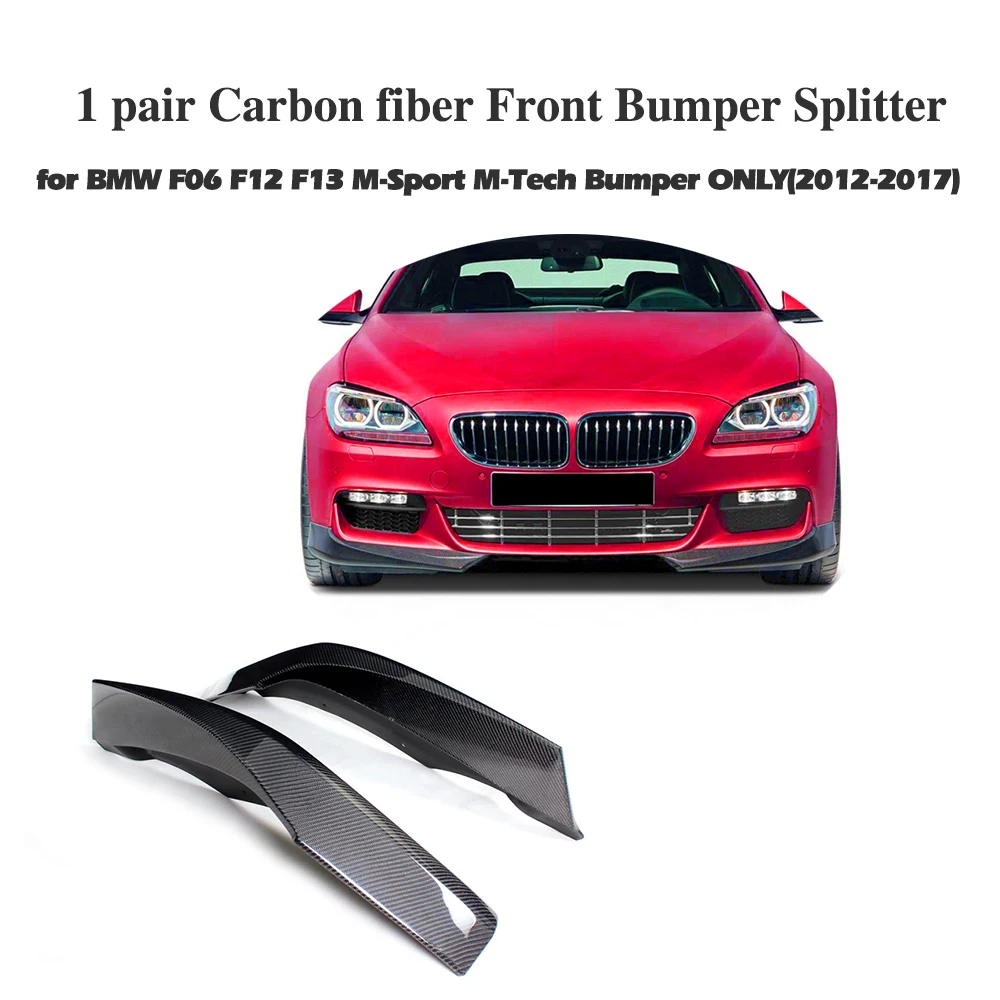 Углеродное волокно автомобильный бампер передний бампер для BMW F06 F12 F13 М Спорт 2012- Кабриолет 650I не M6