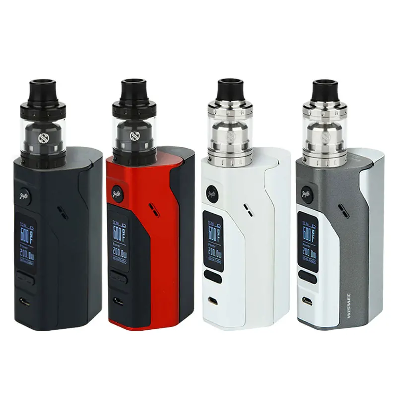Original WISMEC RX2/3 Mod Box for AUGVAPE Merlin Mini Tank 2ml RTA Atomizer Vaping 200W RX23 TC MOD ecig Vaporizer vs Alien original wismec rx2 3 mod augvape merlin mini tank 2ml rta atomizer vaping 200w rx23 tc box mod e cig vaping vs smok alien kit
