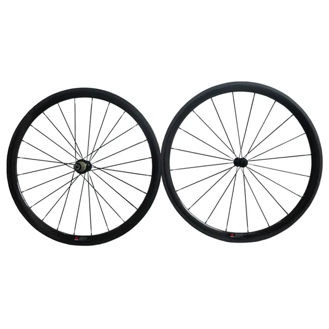 Best price at $350 Cheap 38mm China Racing Bike Wheel 700c Wheelset Carbon Clincher 23mm in Width, R13 or N271 Hub,Ruedas Bicicleta Carretera llantas