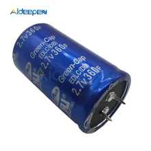 2,7 V 360F 60*35 мм ультраконденсатор высокий ток супер фарадный конденсатор с алюминиевой крышкой, 2.7V360F для автомобильной модуль Питание для аудио