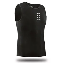 Эластичные летние велосипедные жилеты трусы велосипедиста быстросохнущие дышащие велосипедные базовые слои без рукавов спортивная одежда