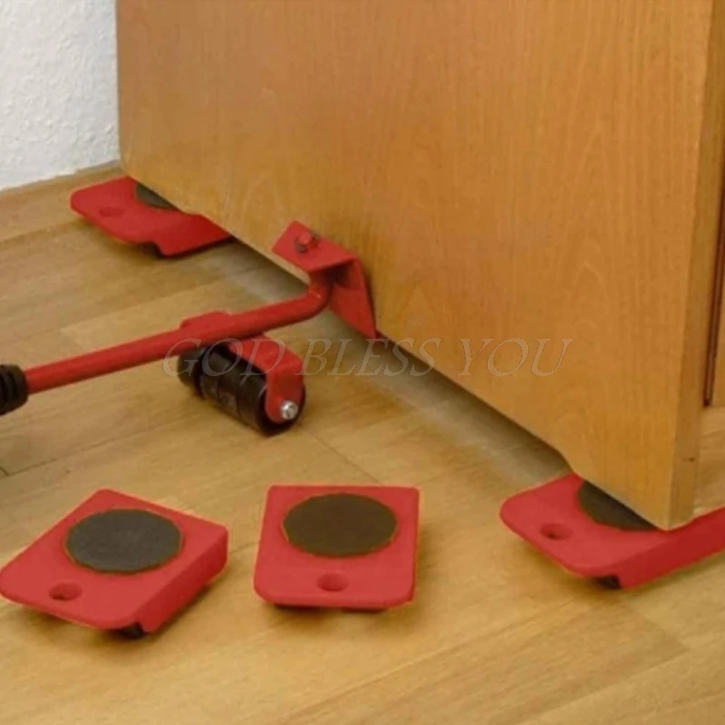 Furniture Mover Set 1Pc Moves Furniture Tool Transport Shifter Moving Wheel Slider Remover Roller Heavy