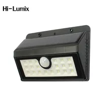 Hi-Lumix Солнечный настенный светильник s Withe 20LED белый SMD датчик движения светильник водонепроницаемый открытый настенный светильник ing для сада, патио стены