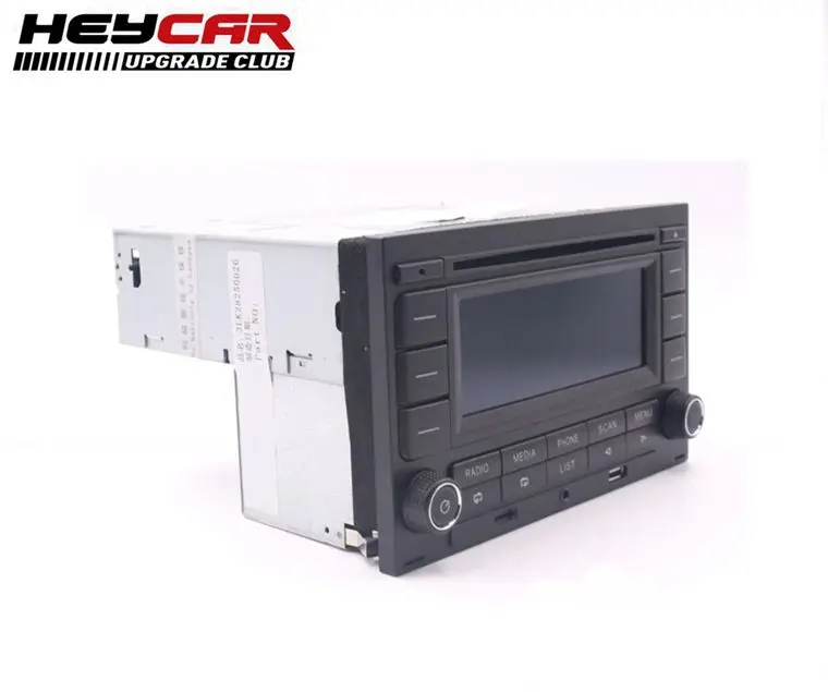 Автомобильный Радио CD-плеер RCN210 CD USB MP3 AUX Bluetooth плеер для гольфа MK4 Passat B5 Polo