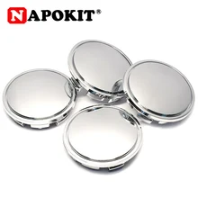 4 шт./лот 65 мм 6,5 см хромированная Пластиковая крышка для автомобильного ступицы для Skoda для Volkswagen Пылезащитная Крышка Ступицы 3B7601171