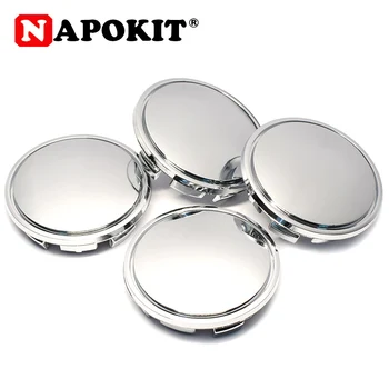 

4pcs/lot 65mm 6.5cm Chrome Plastic Car Wheel Center Caps Car Hub Cap Cover for Skoda for Volkswagen Dust-proof Hubcap 3B7601171