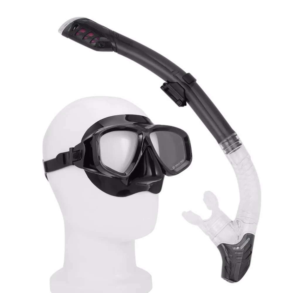Профессиональные очки для ныряния, маски, полностью сухие силиконовые трубки для подводного плавания, набор для мужчин и женщин, дайвинг, плавание, водные виды спорта, Экипировка для мужчин