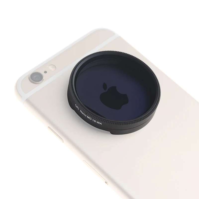 

polarizer for SIRUI SCR mobile phone wide-angle lens polarizer external camera without vignetting CPL