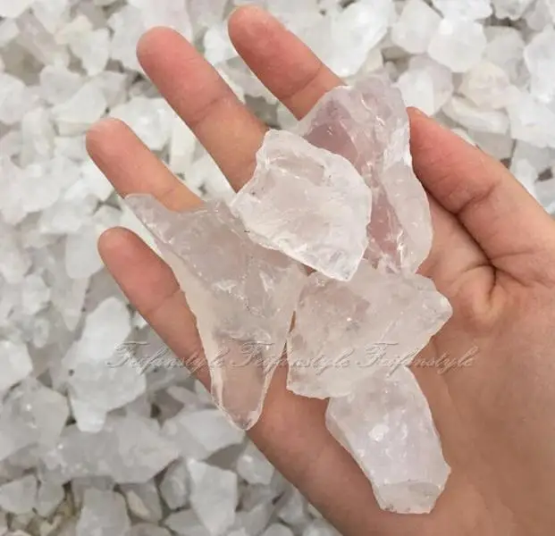 

100g Natural White Quartz Crystal Stone Rock Chips Specimen Healing F068 natural crystal