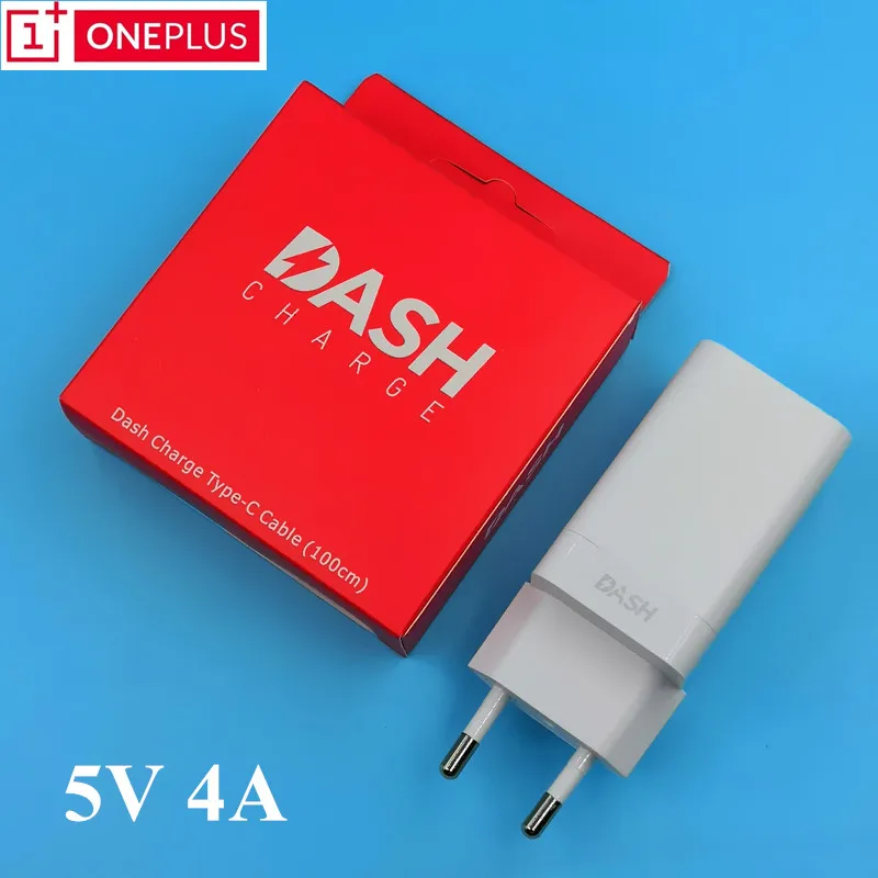 

Original Oneplus 6 dash Charger,5V 4A power Adapter for oneplus 6t 5t 5 3t 3 Quick Fast USB 3.1 Type-C Data charging Cable 100cm