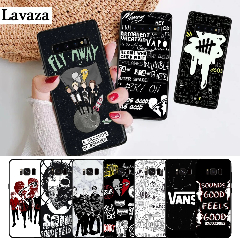 

Lavaza 5 Seconds of Summer Silicone Case for Samsung S6 Edge S7 S8 Plus S9 S10 S10e Note 8 9 M10 M20 M30