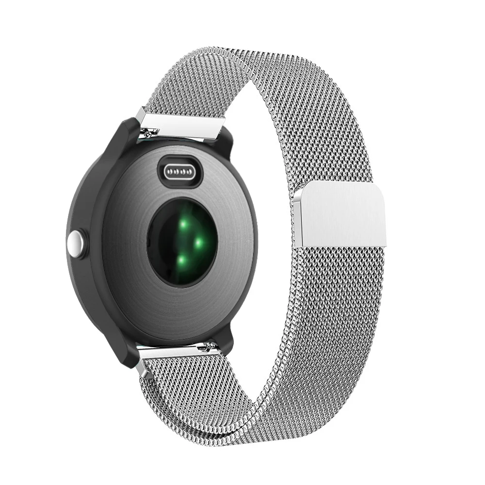 Ремешок для часов Garmin Vivoactive 3 ремешок 20 мм Huami Amazfit Youth/GTR 42 умных Миланский Браслет