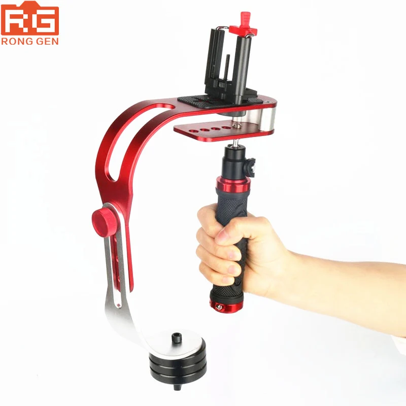 Мини ручной стабилизатор видео Steadicam для цифровой камеры HDSLR DSLR видеокамера DV