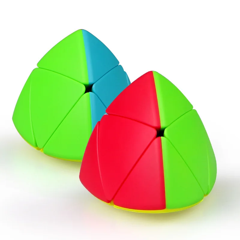 

2018 laburuik Magic Puzzle Cube PYRAMID Rice Dumpling Speed Magic Cube Stickerless Educational Learning Toy For Children