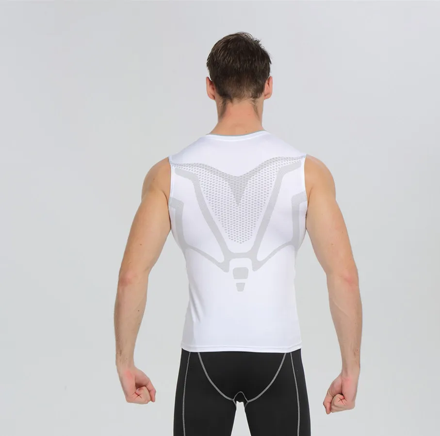 Мужские компрессионные рубашки для MMA Rashguard поддерживающий форму базовый слой