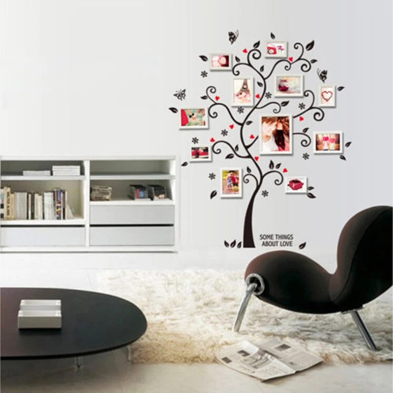 JX-LCLYL  Removeble Photo Tree Family Kid Wall Art Stickers Vinyl Decal Wall Home Decor