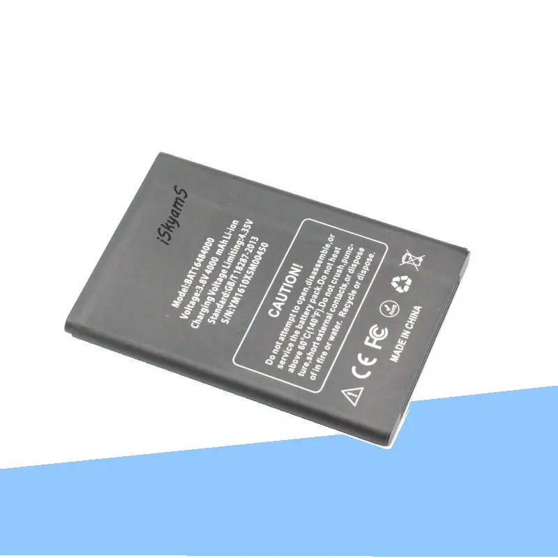 ISkyamS 3x4000 мАч BAT16484000 высокое качество литий ионная сменная батарея Для Doogee X5 MAX X5MAX