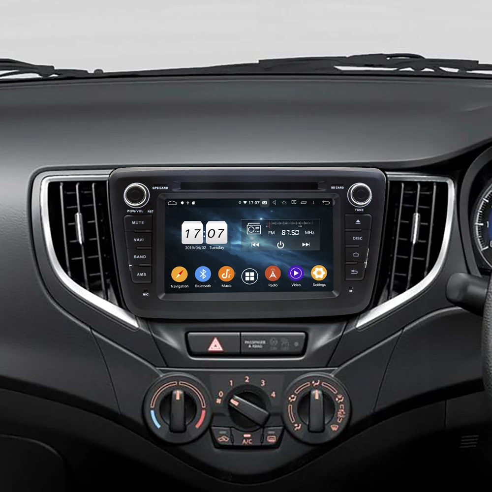 Perfect Owtosin 2 din Android 9.0 Car DVD Radio For Suzuki Baleno 2016 2017 2018 Car GPS Navigation Multimedia Player 4GB RAM 32GB ROM 1
