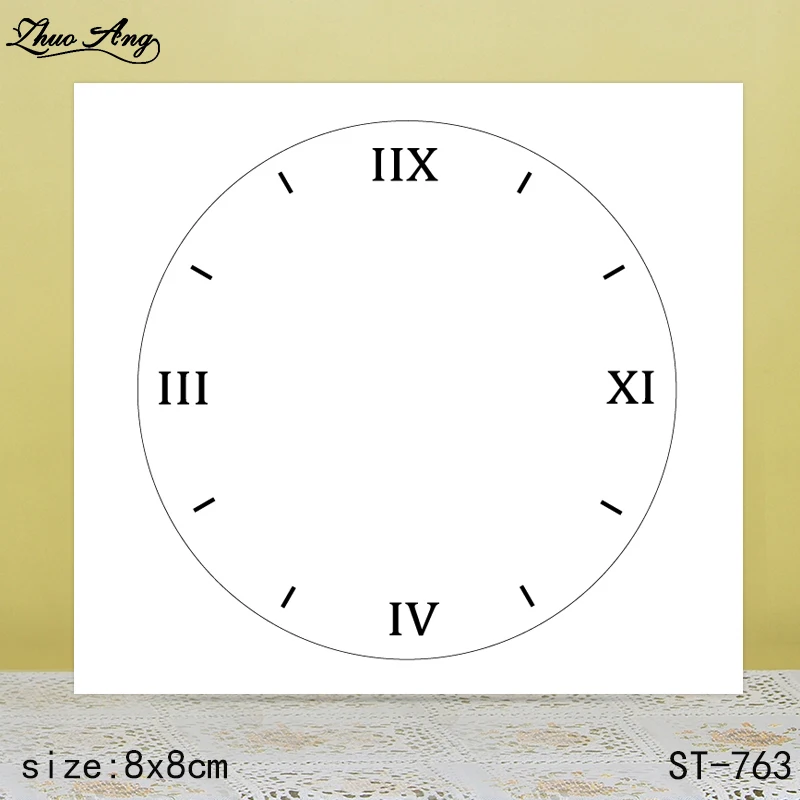 

ZhuoAng New ST-763 design transparent seal / sealed DIY scrapbook / album decoration card / seamless seal