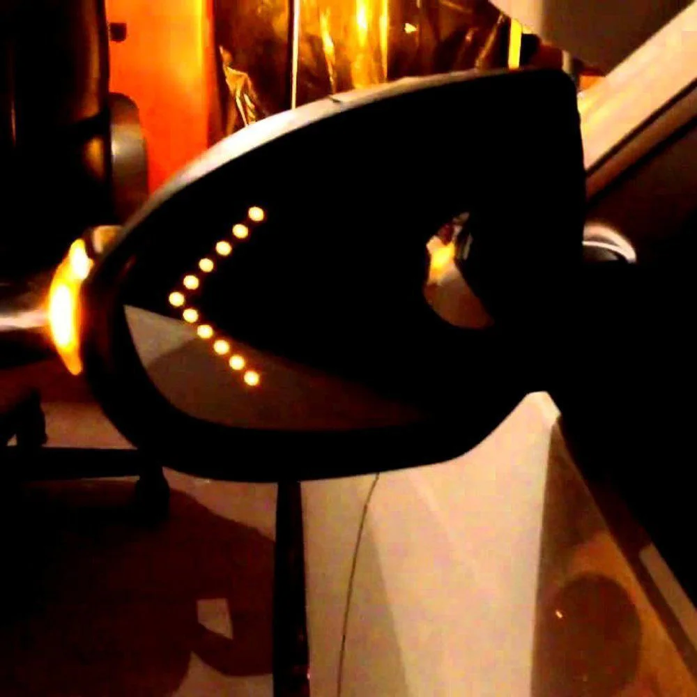 Светодиодный 33SMD желтый автомобиль зеркало заднего вида лампа стрелка рулевое управление светильник ing грузовик светильник системы аксессуары для укладки