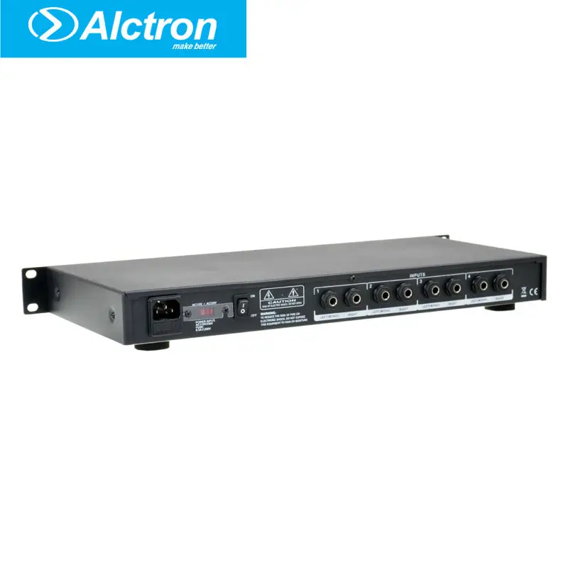 Alctron H4 Профессиональный высокомощный 4 канальный усилитель для наушников система