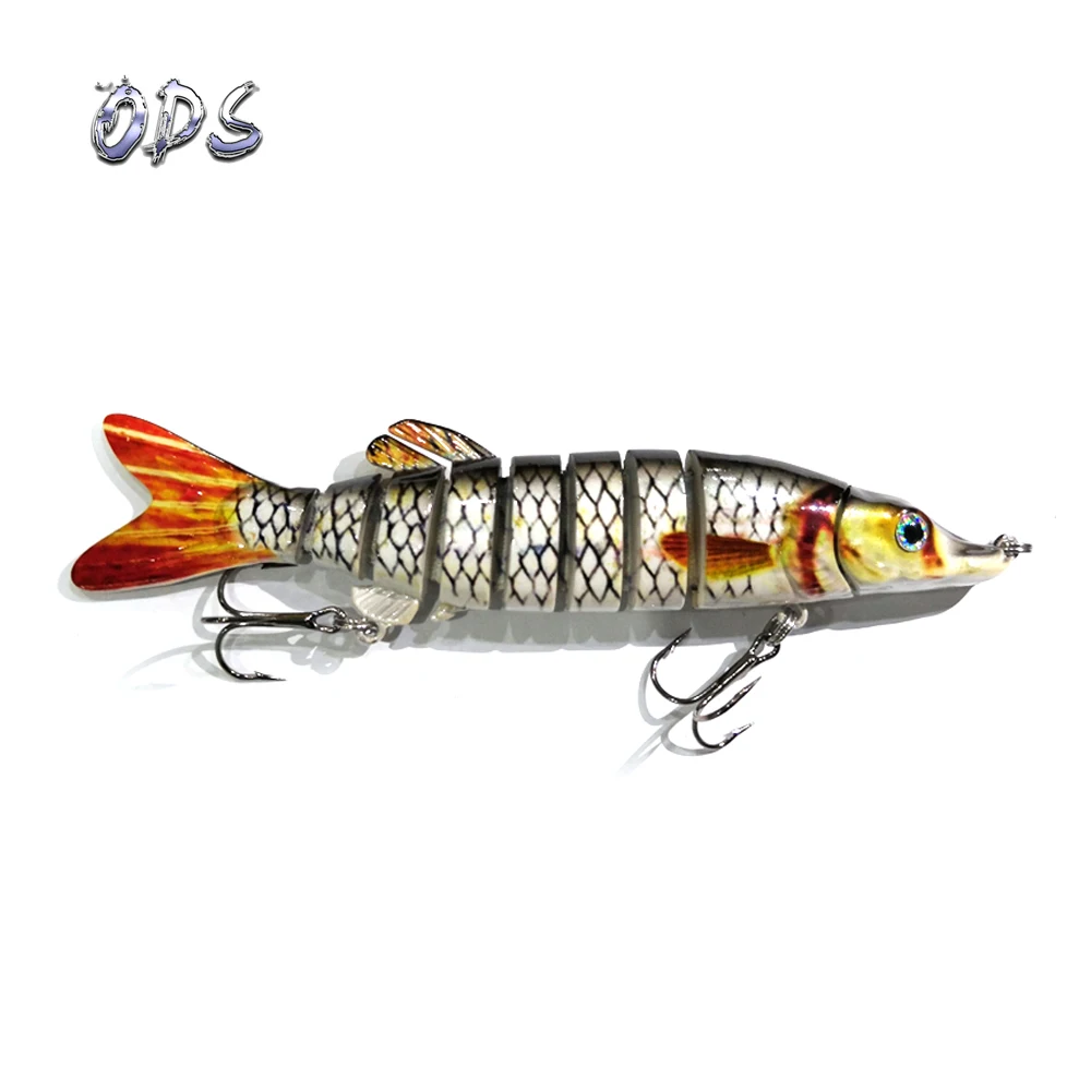 Ods приманка 13 см 17 г 9 segement Swimbait Щука воблеры Crankbait искусственные магпв Mult
