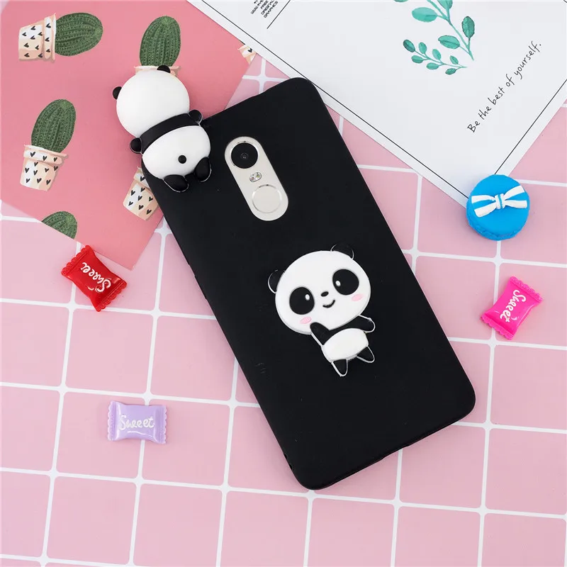 Для Xiaomi Redmi Note 4X чехол для Coque Xiomi Xiaomi Redmi Note 4 4X чехол 3D единорог панда кукла игрушка Мягкий силиконовый чехол для телефона