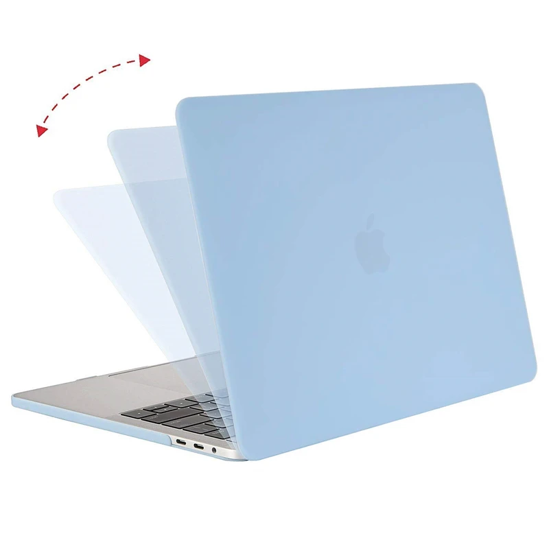 MOSISO матовый чехол для ноутбука Macbook Pro retina Air 11 12 13 15 чехол для New Air 13 A1932 New Pro 13 15 с сенсорной панелью