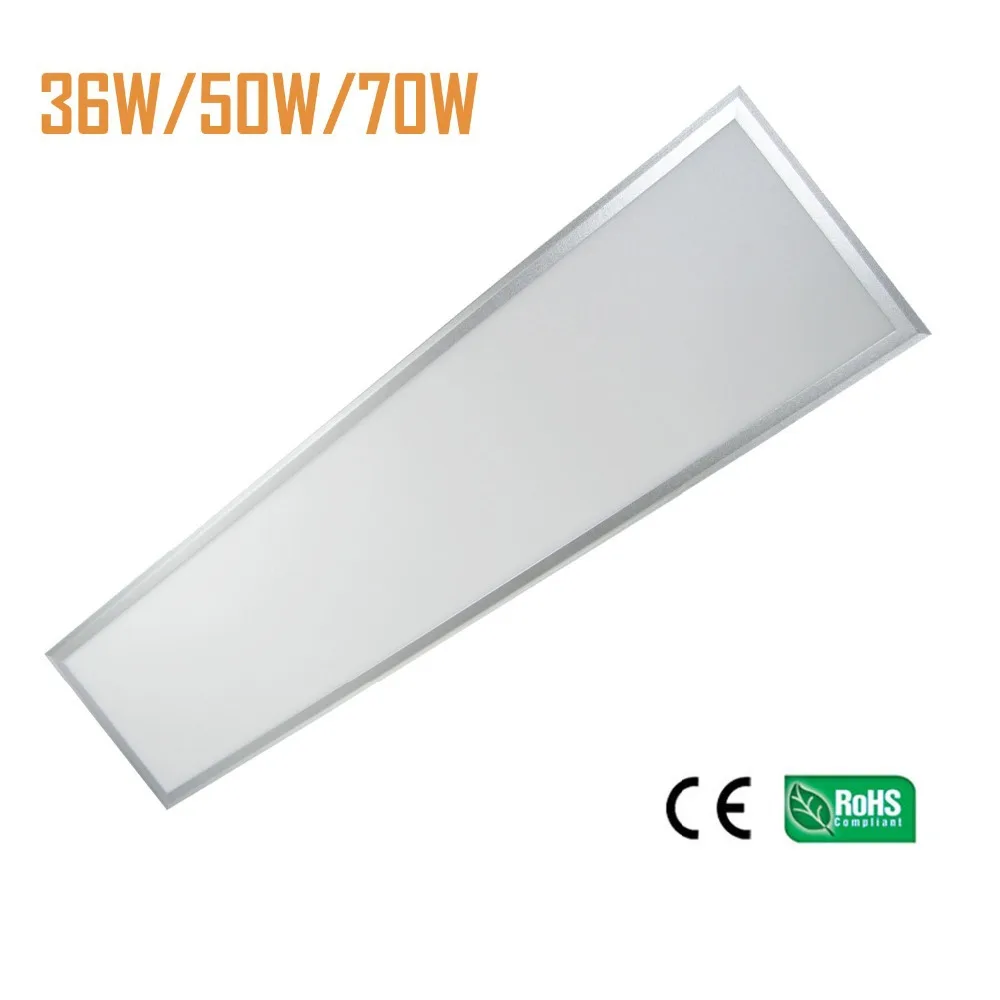 

6pcs/lot LED Panel Light 300x1200mm LED Ceiling light 40W 3400LM UL driver 9mm LED Panel light free shipping suspended recessed