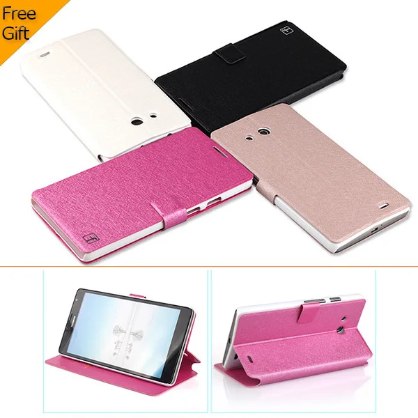 Best Price Ultra-Thin Flip Wallet Leather Case Cover For HUAWEI Ascend Mate 6.1 MT1-U06 X1 Phone Bag With cards slots Stand & Card Holders