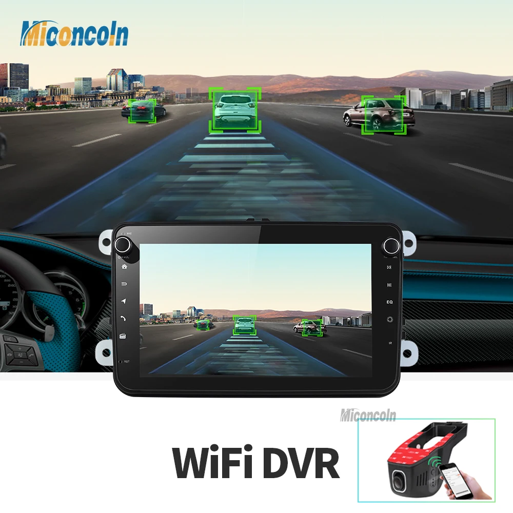 Flash Deal 2 DIN CDZ8060 2G android 8.1 car dvd player for VW polo golf passat tiguan skoda yeti superb rapid gps 2 din 4